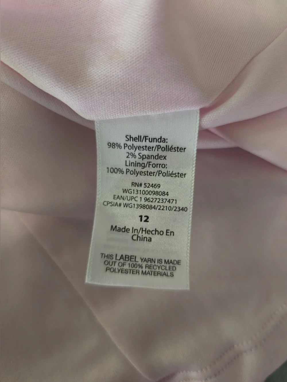 Wonder Nation Girls Pink Floral Sleeveless Special Occasion Dress Size 12